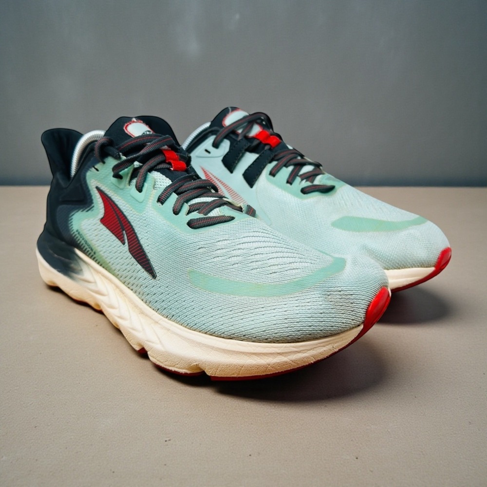 Altra Provision 6 Men Sz 9 Running Shoes Aqua Red Athletic Sneakers ALOA5475036 - Picture 2 of 16